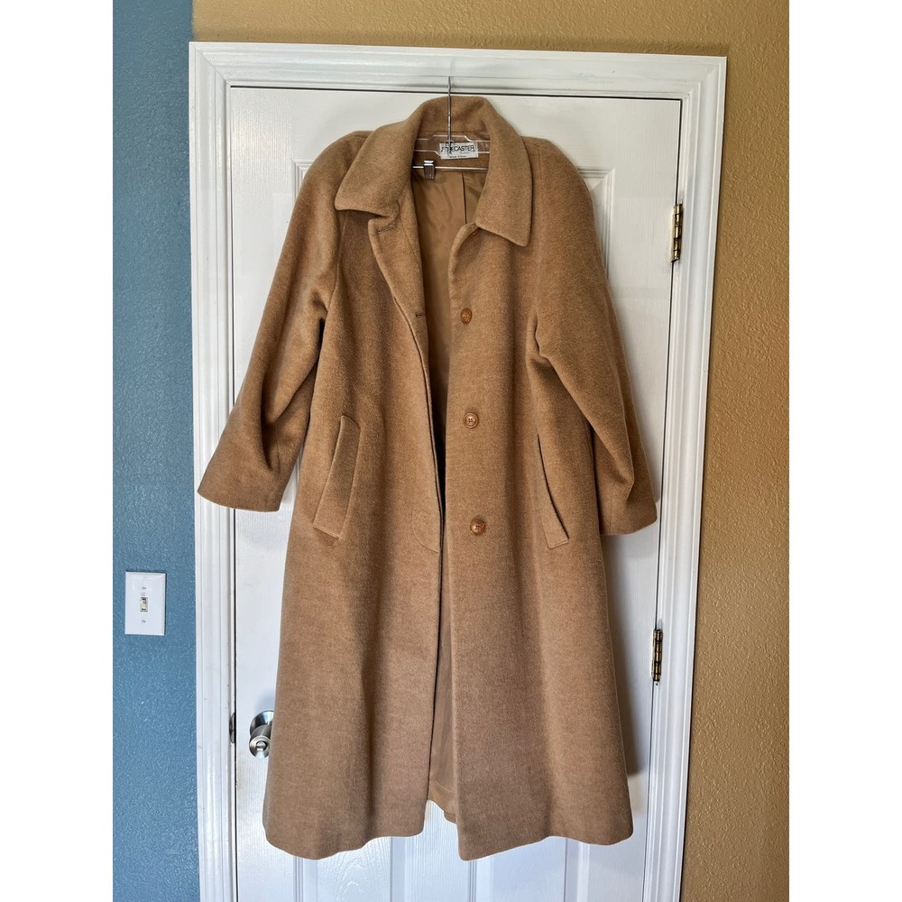 Forecaster Tan Peacoat Size:12
